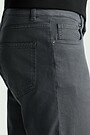 Classic style cotton pants 4 | GREY | Audimas