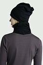 Lightweight merino wool neck warmer 4 | BLACK | Audimas