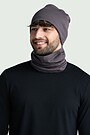 Lightweight merino wool beanie 1 | BROWN | Audimas