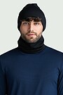Lightweight merino wool beanie 2 | BLACK | Audimas