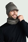 Lightweight merino wool beanie 2 | BROWN | Audimas
