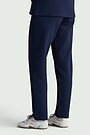 Textured tapered fit sweatpants 3 | BLUE | Audimas