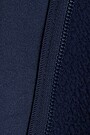 Textured full-zip sweatshirt 4 | BLUE | Audimas