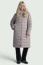 Coat with synthetic insulation 1 | GREY | Audimas