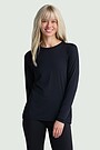 Long sleeve active T-shirt 1 | BLACK | Audimas