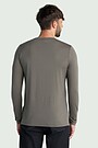 Lightweight merino wool long sleeve top 2 | BROWN | Audimas