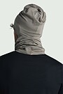 Lightweight merino wool neck warmer 4 | BROWN | Audimas
