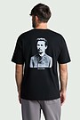 Short sleeves cotton T-shirt „Vincas Kudirka“ 5 | BLACK | Audimas