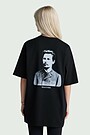 Short sleeves cotton T-shirt „Vincas Kudirka“ 3 | BLACK | Audimas