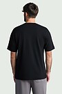 Short sleeves cotton T-shirt „Motiejus Valančius“ 3 | BLACK | Audimas