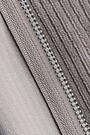 Full-zip velour jacket 4 | GREY | Audimas