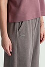 Wide velour sweatpants 4 | GREY | Audimas