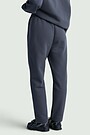 Cotton fleece sweatpants 3 | DARK GREY | Audimas