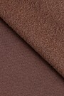 Cotton fleece hoodie 4 | BROWN | Audimas