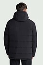 Down jacket with hood 3 | BLACK | Audimas