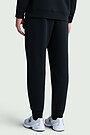 Cotton fleece sweatpants 3 | BLACK | Audimas