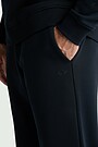 Cotton fleece sweatpants 4 | BLACK | Audimas