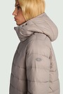 Coat with synthetic insulation 4 | GREY | Audimas