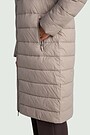 Coat with synthetic insulation 5 | GREY | Audimas