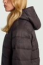 Coat with synthetic insulation 4 | BROWN | Audimas