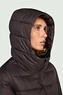 Coat with synthetic insulation 6 | BROWN | Audimas