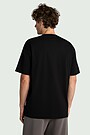Short sleeves cotton T-shirt "Unbreakable" 2 | BLACK | Audimas
