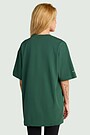 Short sleeves cotton T-shirt "Unbreakable" 3 | GREEN | Audimas