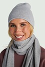 Merino wool hat with cashmere 1 | GREY | Audimas