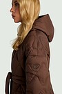 Oversized down coat 3 | BROWN | Audimas