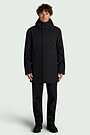 Elongated jacket with synthetic insulation 3 | BLACK | Audimas