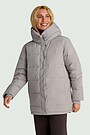 Down jacket with hood 2 | Cream | Audimas