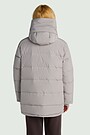 Down jacket with hood 3 | Cream | Audimas