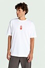Short sleeves cotton T-shirt "Eternal Flame" 2 | WHITE | Audimas