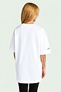 Short sleeves cotton T-shirt "Eternal Flame" 3 | WHITE | Audimas