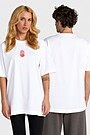 Short sleeves cotton T-shirt "Eternal Flame" 1 | WHITE | Audimas