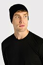 Knitted merino wool beanie 1 | BLACK | Audimas