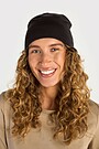 Knitted merino wool beanie 1 | BROWN | Audimas