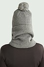 Neck muff with fleece lining 2 | GREY | Audimas