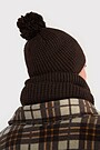 Neck muff with fleece lining 2 | BROWN | Audimas