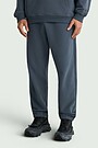 Heavy-weight cotton sweatpants 2 | Dark blue | Audimas