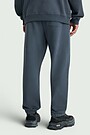 Heavy-weight cotton sweatpants 3 | Dark blue | Audimas