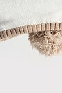 Knitted hat with fleece lining 5 | Cream | Audimas