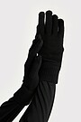 Merino wool gloves with touch screen 1 | BLACK | Audimas