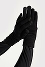 Merino wool gloves with touch screen 2 | BLACK | Audimas