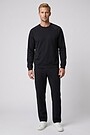 Straight fit sweatpants 1 | BLACK | Audimas