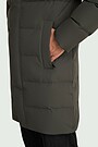 Down coat with membrane 4 | DARK GREY | Audimas
