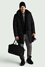Down coat with membrane 1 | BLACK | Audimas
