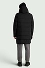 Down coat with membrane 2 | BLACK | Audimas