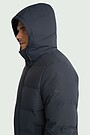 Down coat with membrane 4 | GREY | Audimas