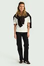 Straight fit jeans with elastane 1 | BLACK | Audimas